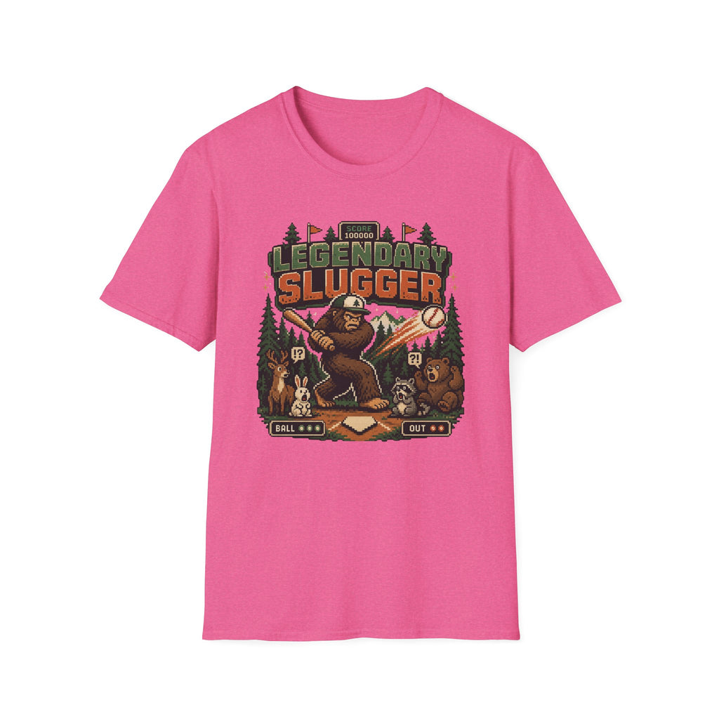 8-bit Legendary Slugger Bigfoot T-shirt