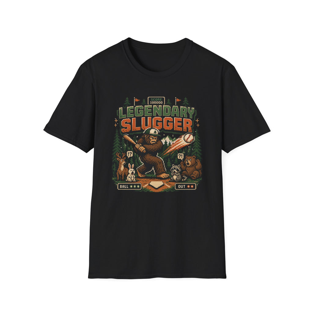 8-bit Legendary Slugger Bigfoot T-shirt