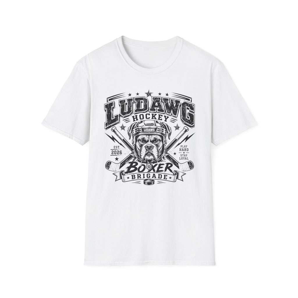 LuDawg Hockey Boxer Brigade T-Shirt