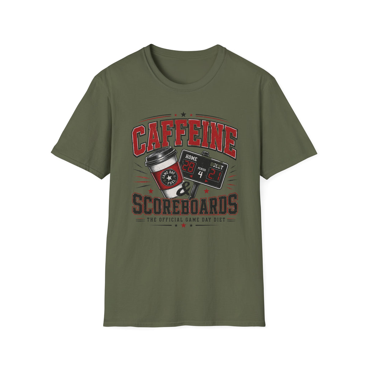 Caffeine & Scorboards T-Shirt