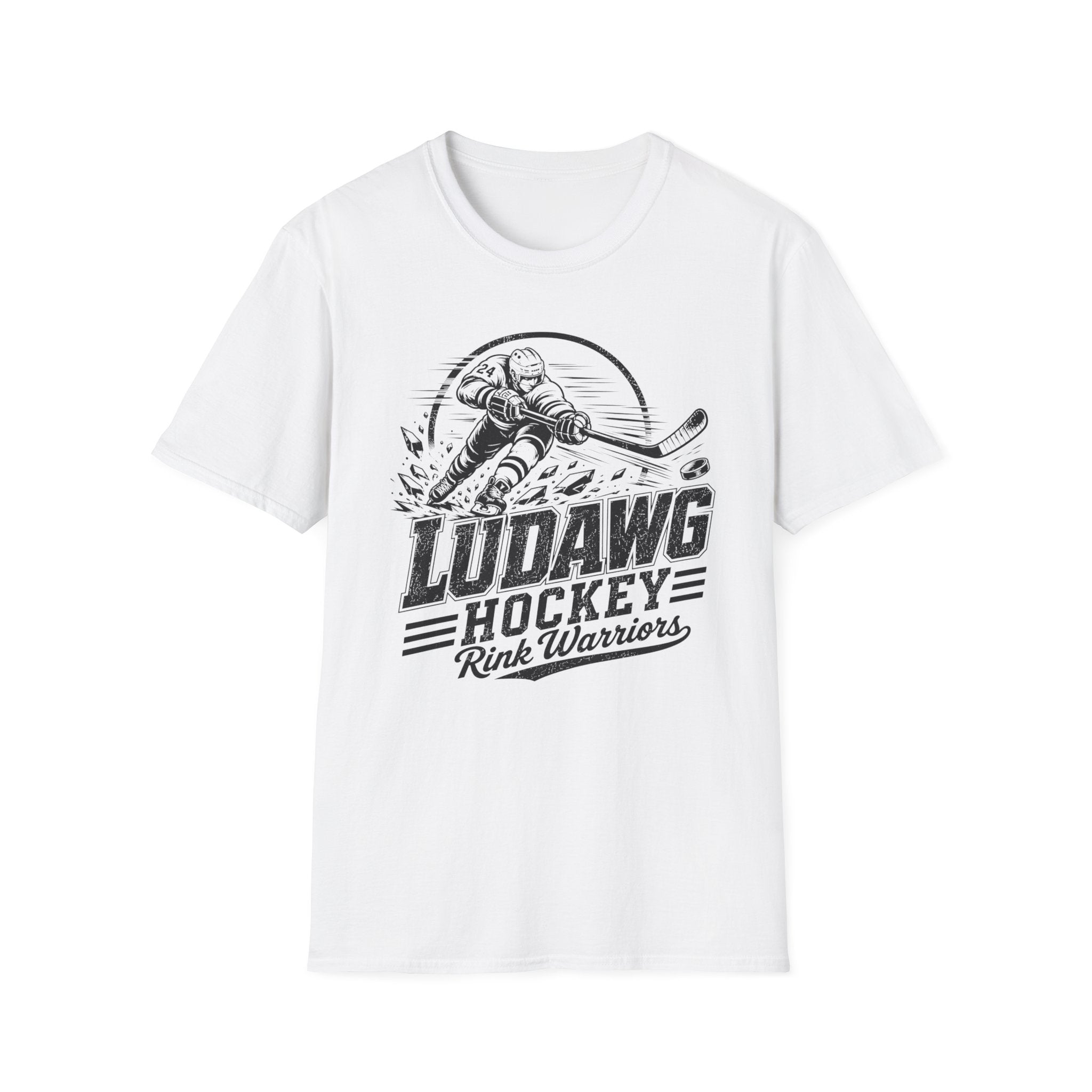 "LuDawg Hockey Rink Warriors" T-shirt