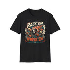 Rack 'Em Wreck 'Em Retro 8-Ball T-Shirt