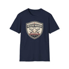 Baseball Weekend Warrior Powered by Coffee Shield  T-shirt