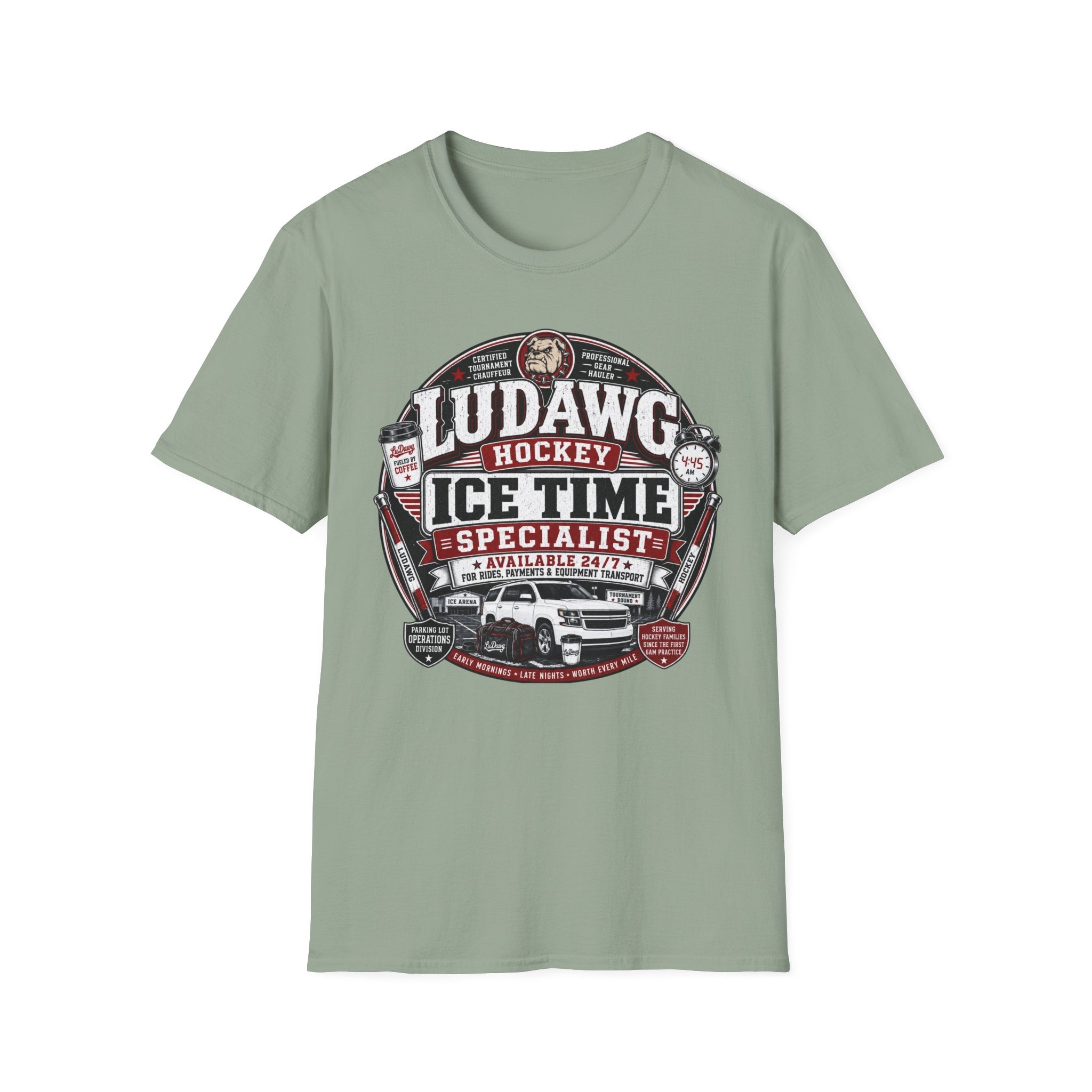 "LDH Ice Time Specialist" SUV T-shirt