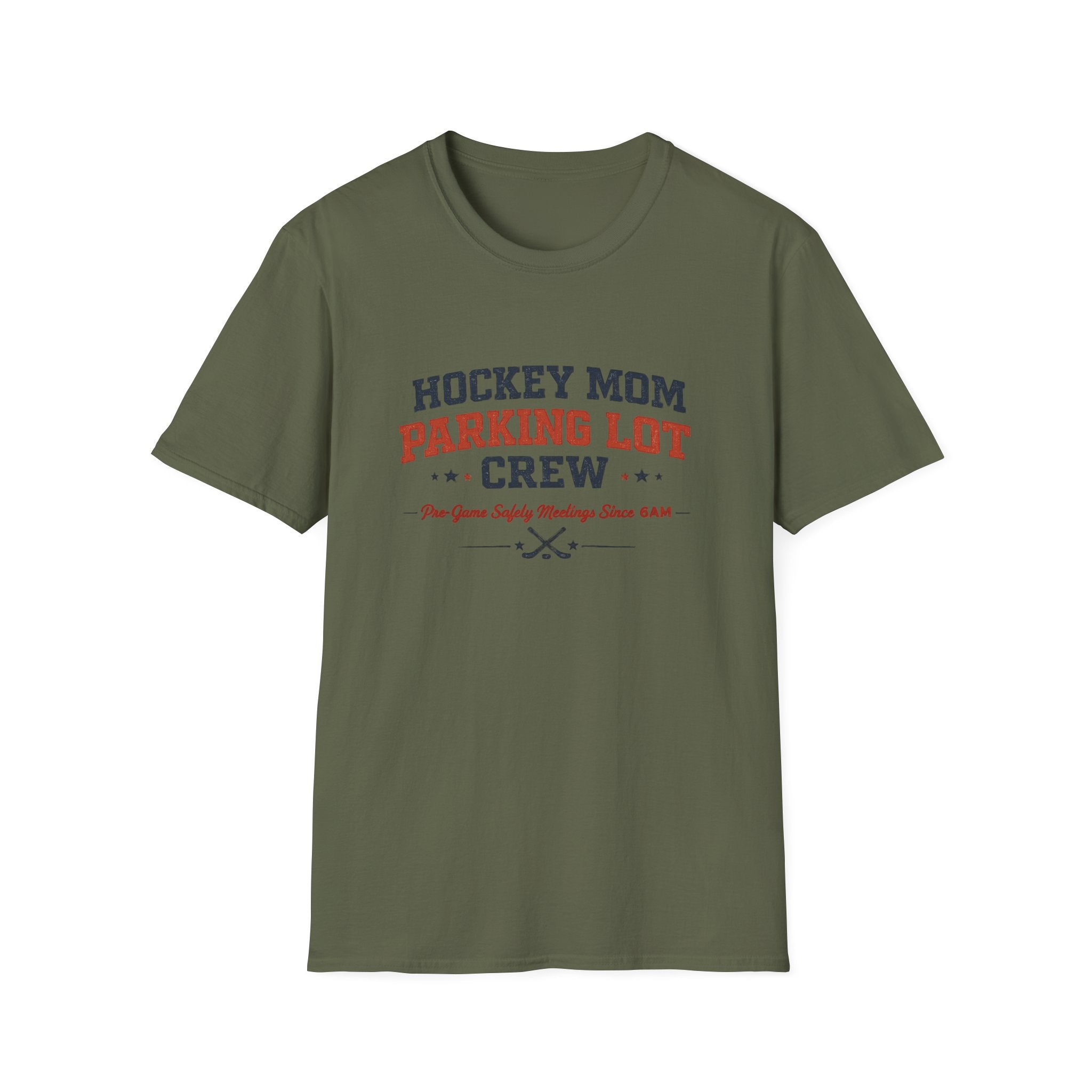 Hockey Mom Parking Lot Crew T-shirt