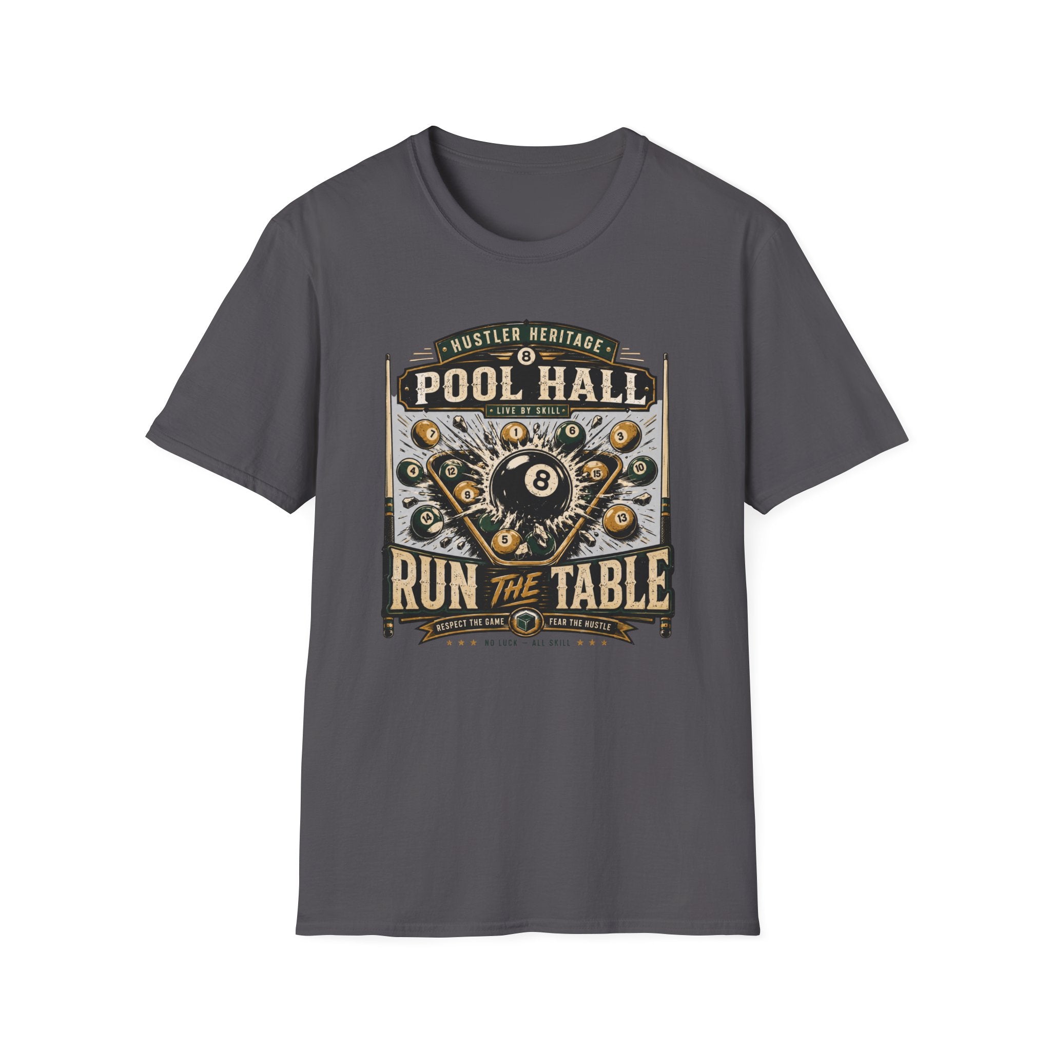 Pool Hall "Run The Table" T-Shirt