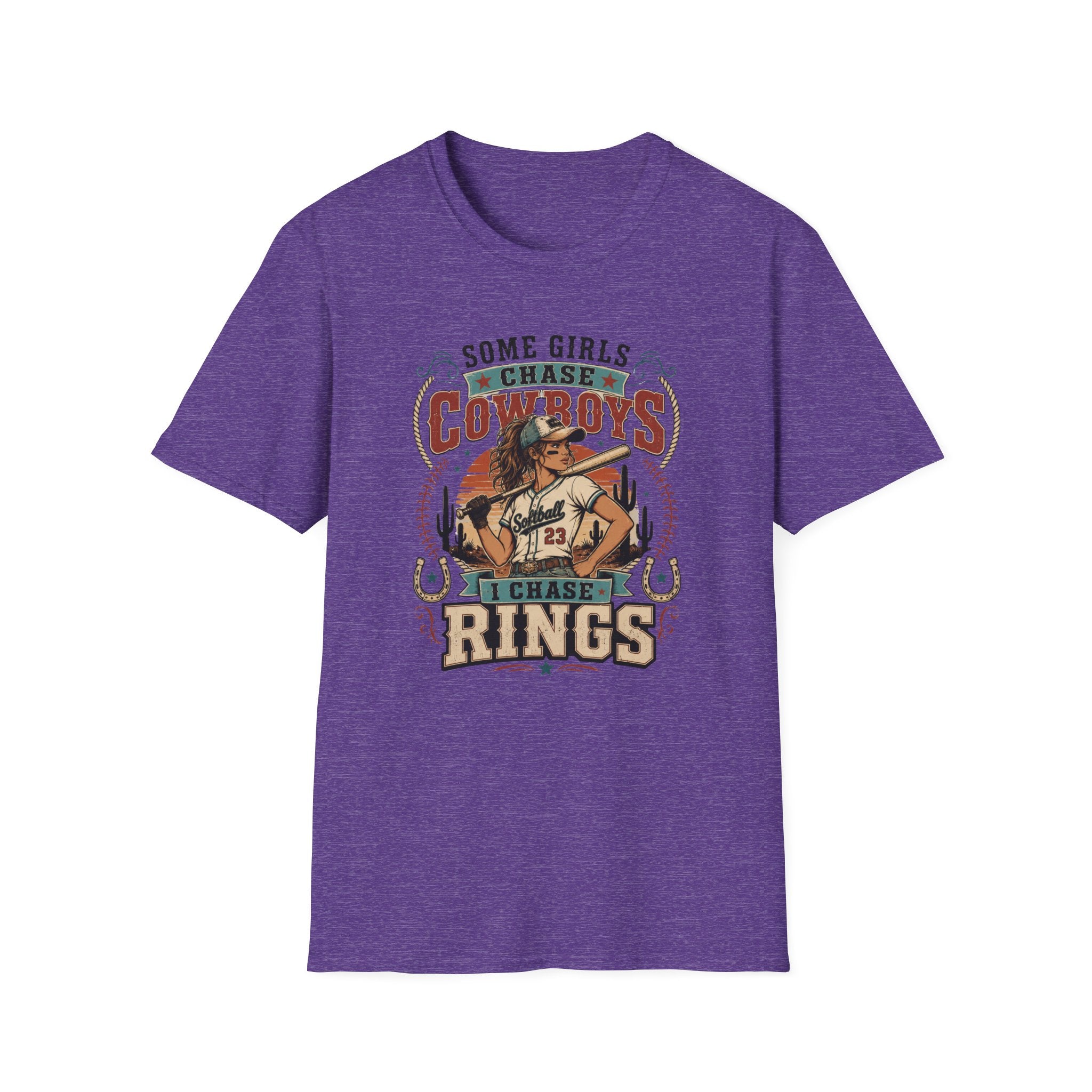Some Girls Chase Cowboys,  I Chase Rings T-shirt