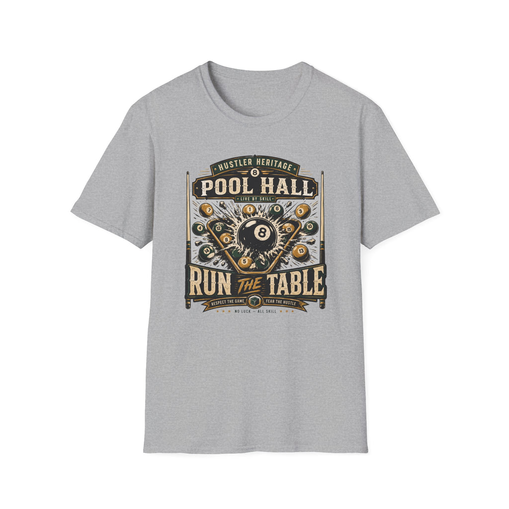 Pool Hall "Run The Table" T-Shirt