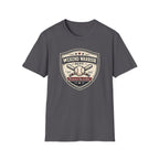 Baseball Weekend Warrior Powered by Coffee Shield  T-shirt